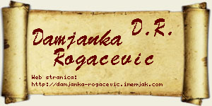 Damjanka Rogačević vizit kartica